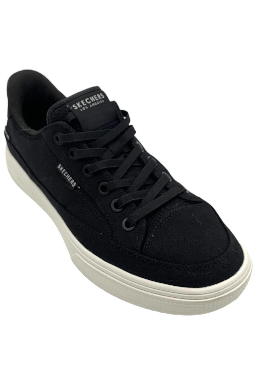 Skechers Men's Arch Fit Arcade See Ya There Sneakers Black/White - Medium